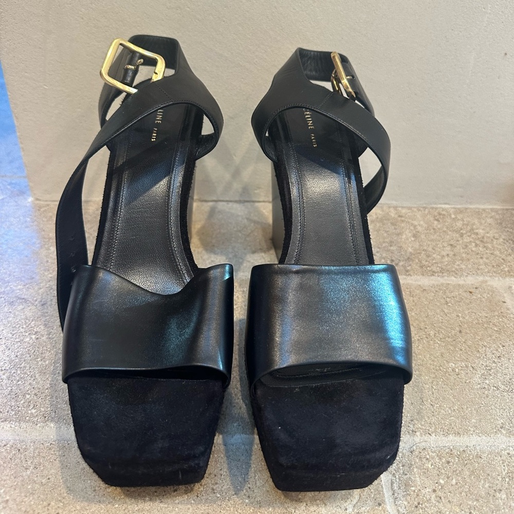 Celine Glove Heel Sandal